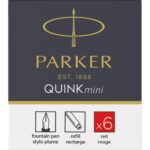 PARKER patrone mini red 1/6