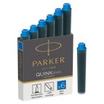 PARKER patrone mini blu 6/1