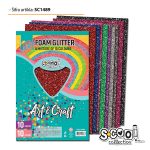 EVA PENA GLITTER MIX 10 BOJA