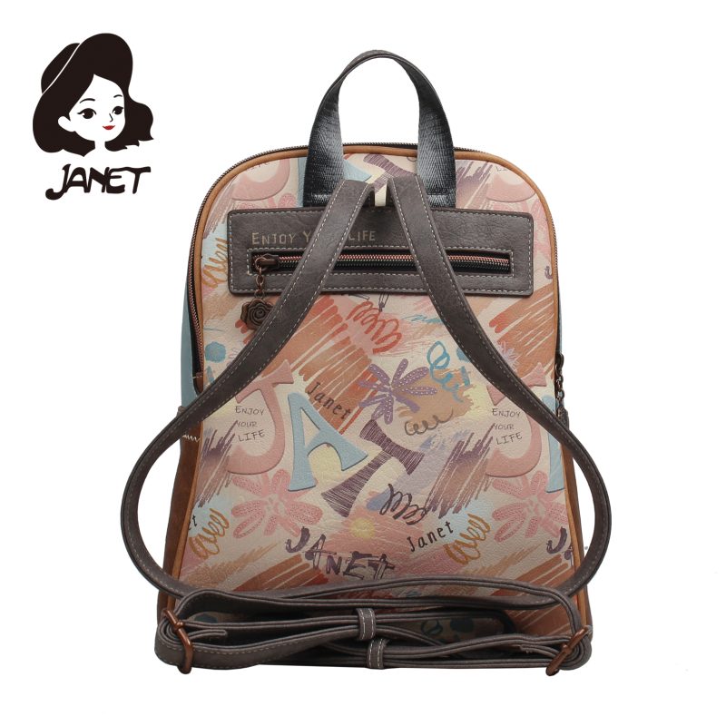 RANAC DAMSKI JANET FLOWERY CITY J-021B 26,5*12*31 - Слика 2