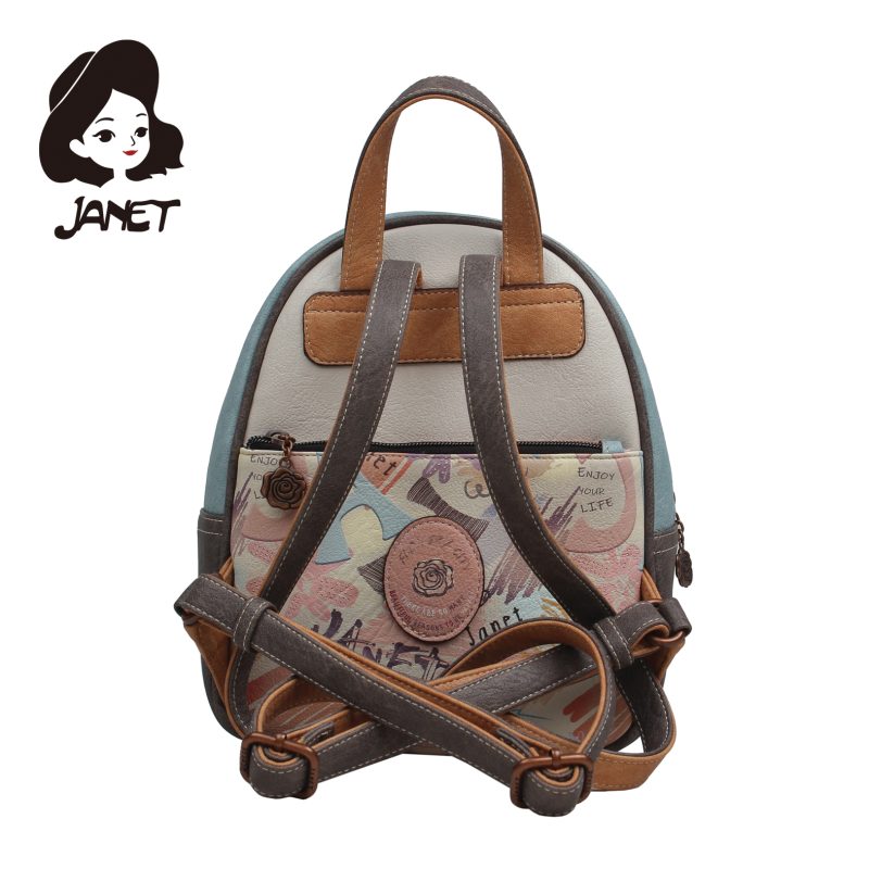 RANAC DAMSKI JANET FLOWERY J-106A 22*12*25 - Слика 2