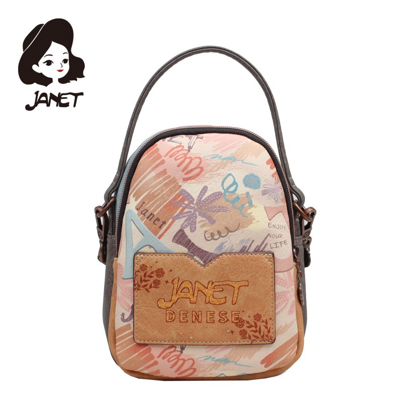 TASNA DAMSKA JANET FLOWERY J-056B 17*10*20,5 - Слика 2
