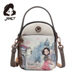 TASNA DAMSKA JANET FLOWERY J-056B 17*10*20,5