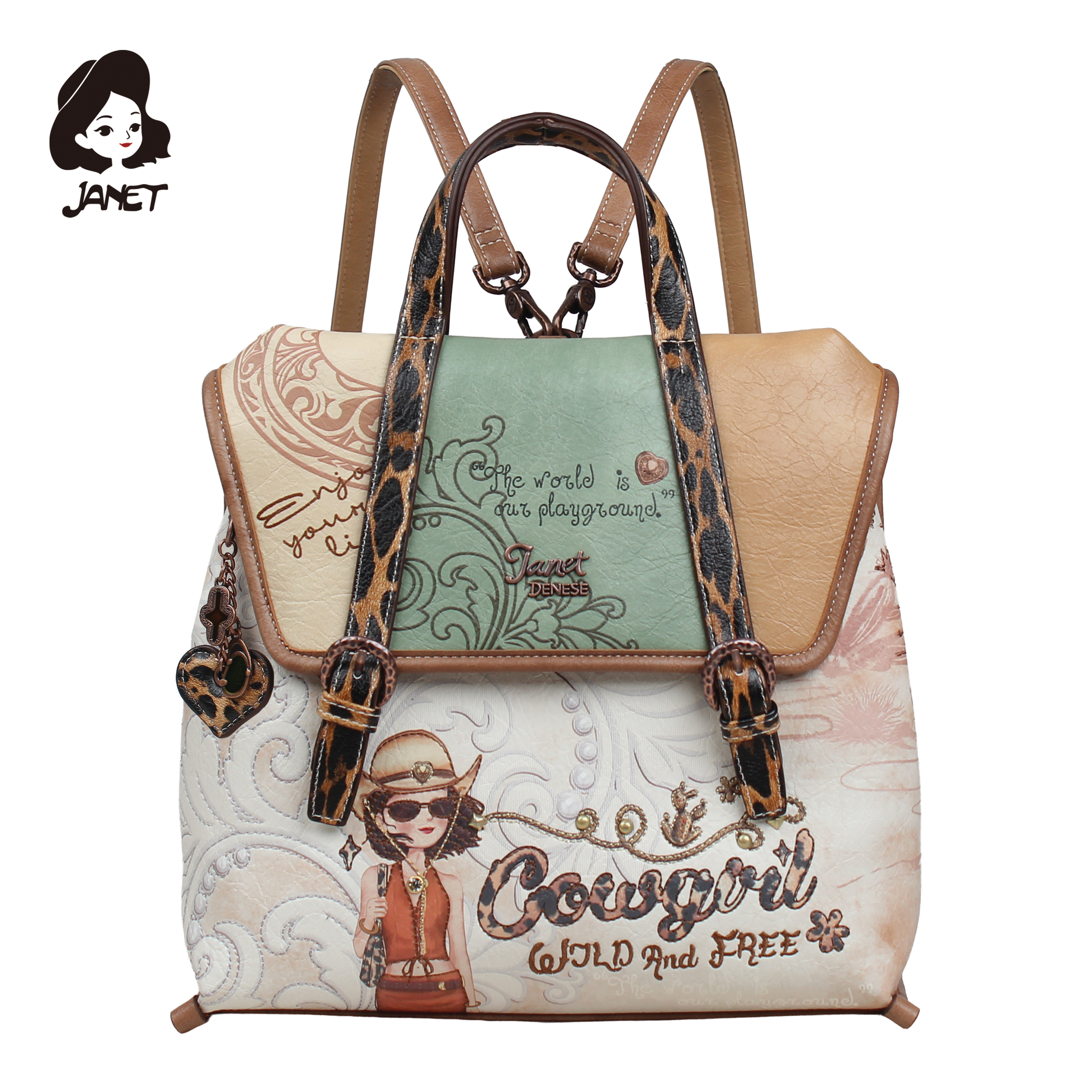 RANAC JANET THE WESTERN ODYSEE J-144A RANAC JANET THE WESTERN ODYSEE 30,5*13*30CM J-144A - Слика 1